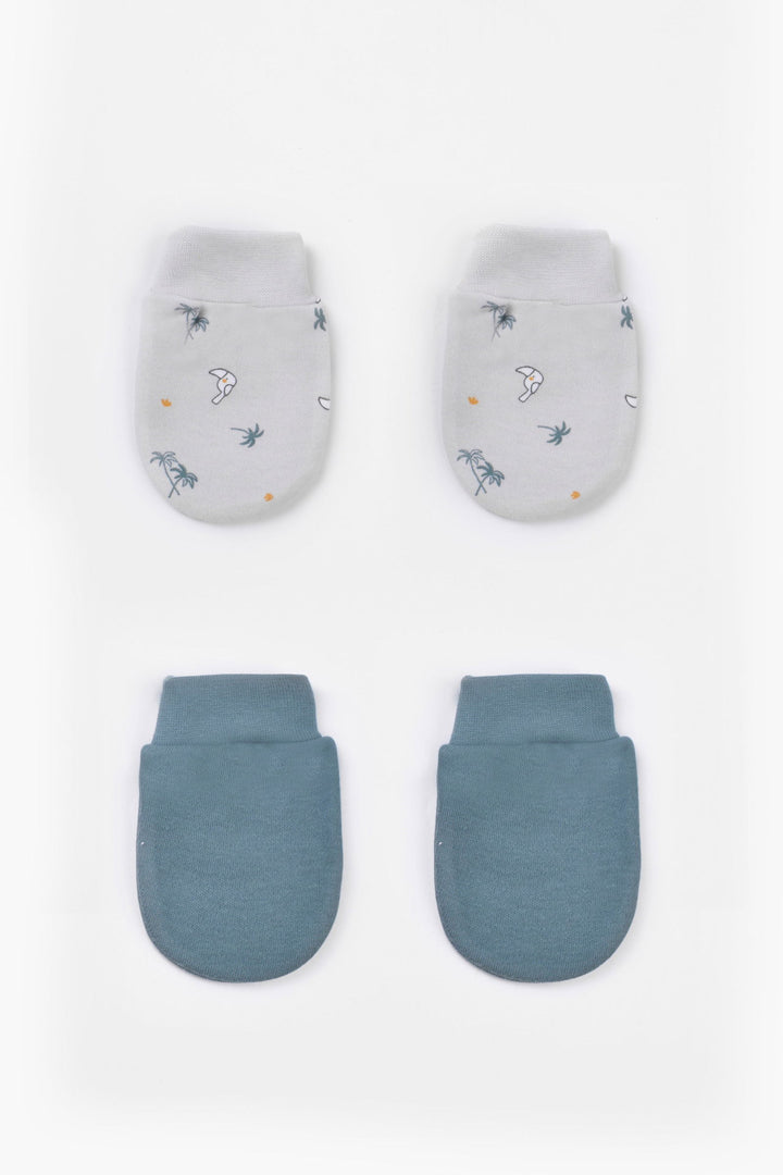 Printed Baby Mittens P/2 - Junior Egypt