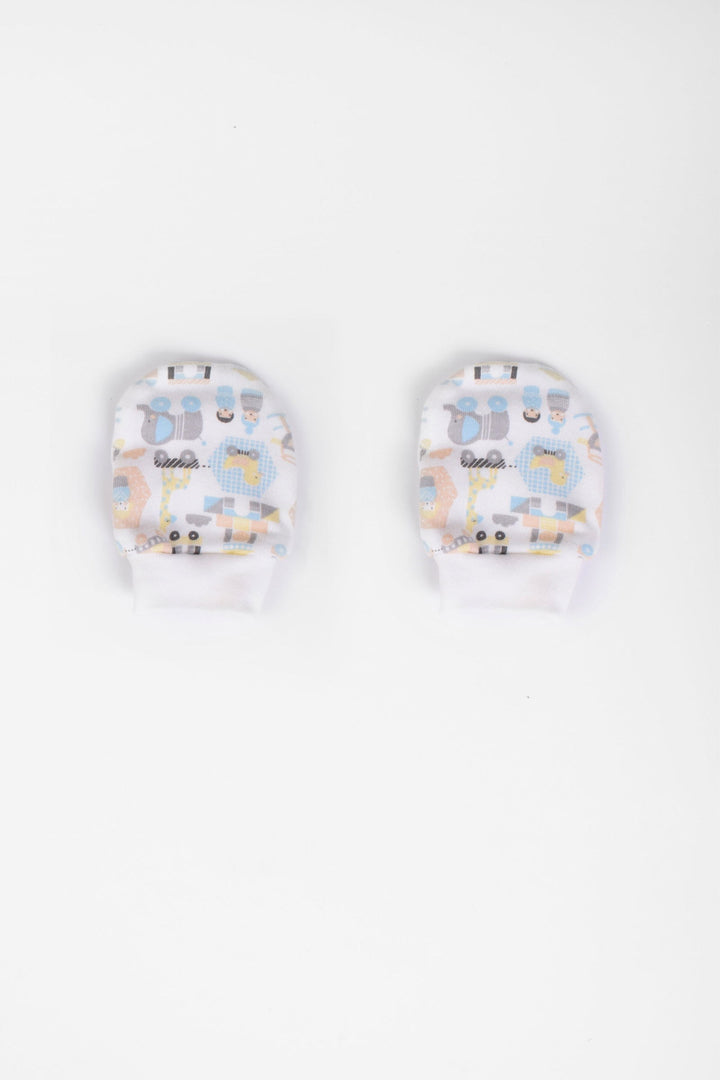 Printed Baby Mittens P/2 - Junior Egypt