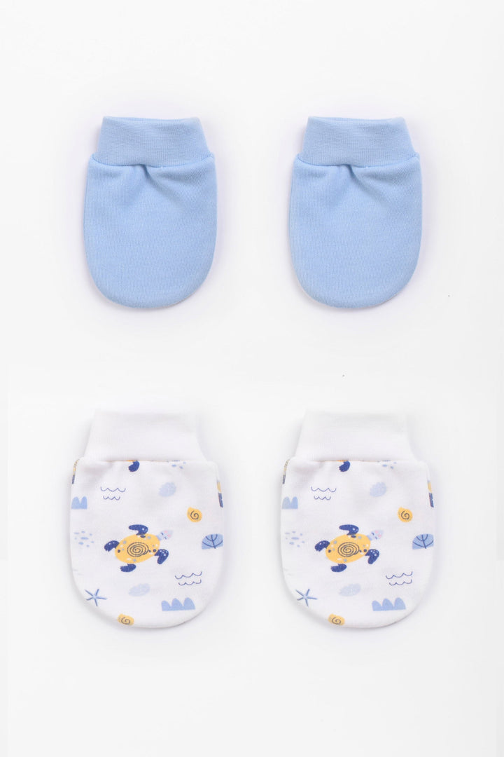 Printed Baby Mittens P/2 - Junior Egypt