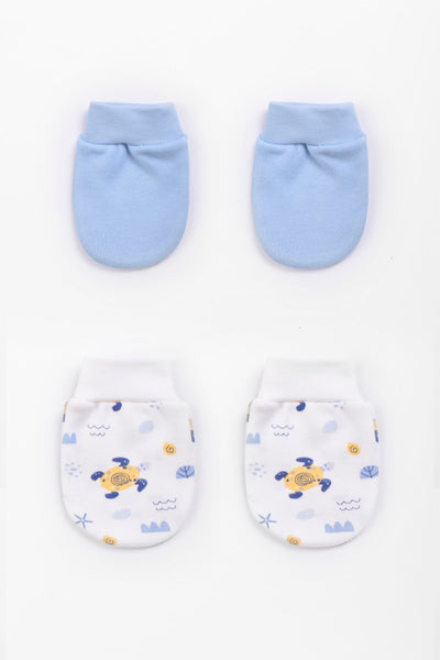 Printed Baby Mittens P/2 - Junior Egypt