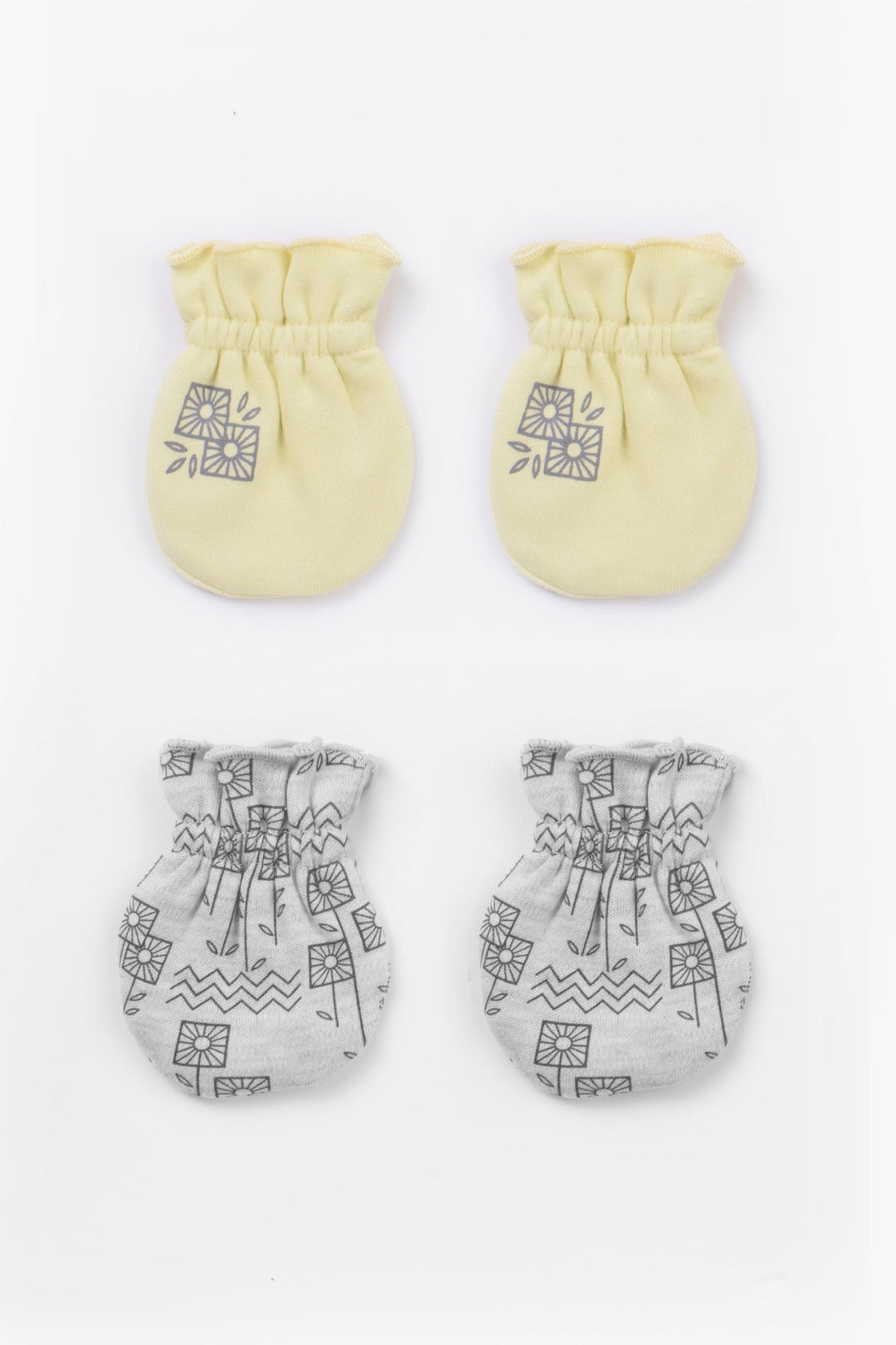 Printed Baby Mittens P/2 - Junior Egypt
