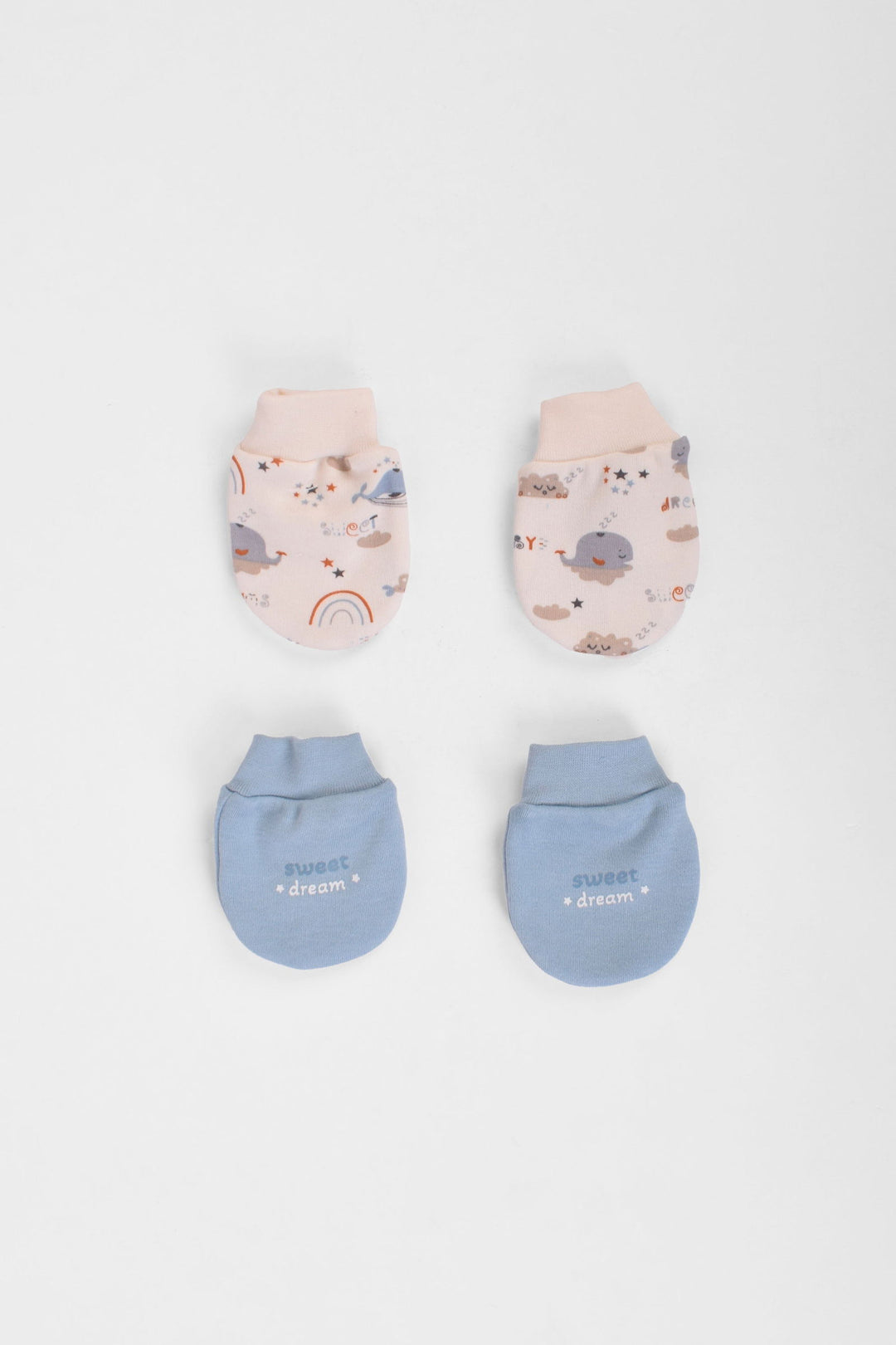 Printed Baby Mittens P/2 - Junior Egypt