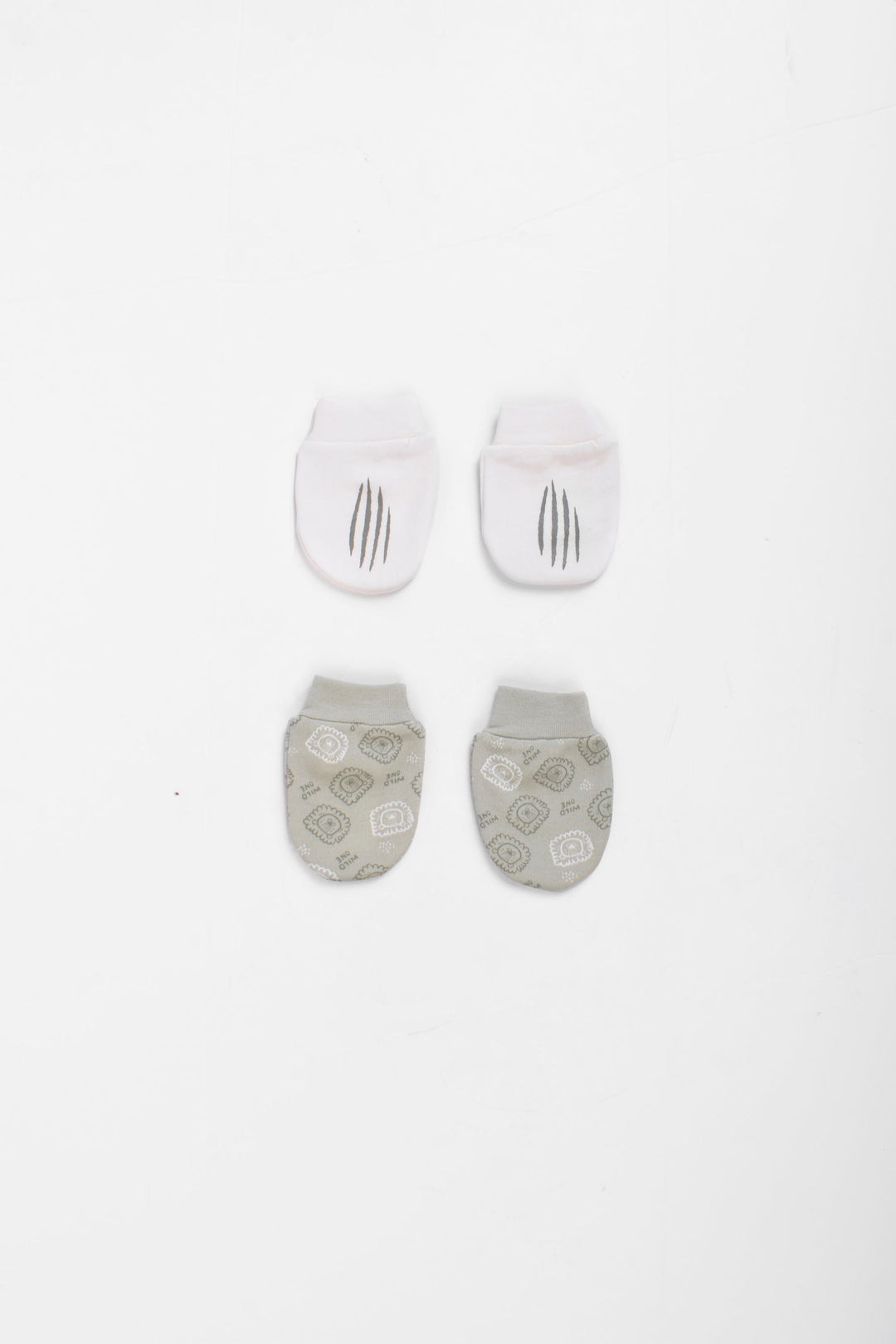 Printed Baby Mittens P/2 - Junior Egypt