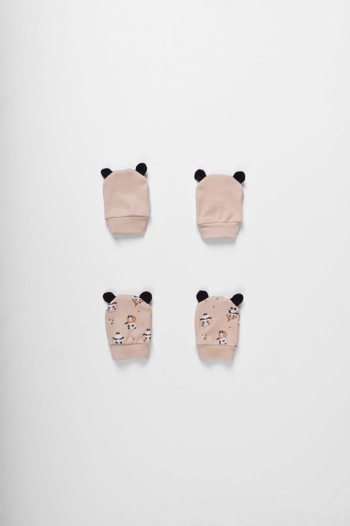 Printed Baby Mittens P/2 - Junior Egypt