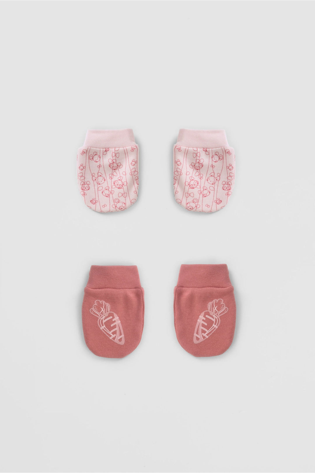 Printed Baby Mittens P/2 - Junior Egypt