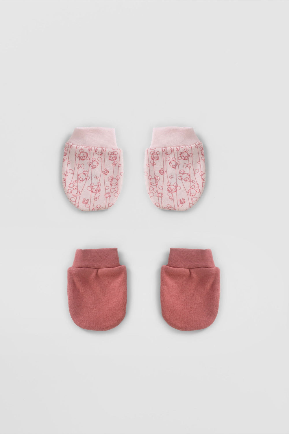 Printed Baby Mittens P/2 - Junior Egypt