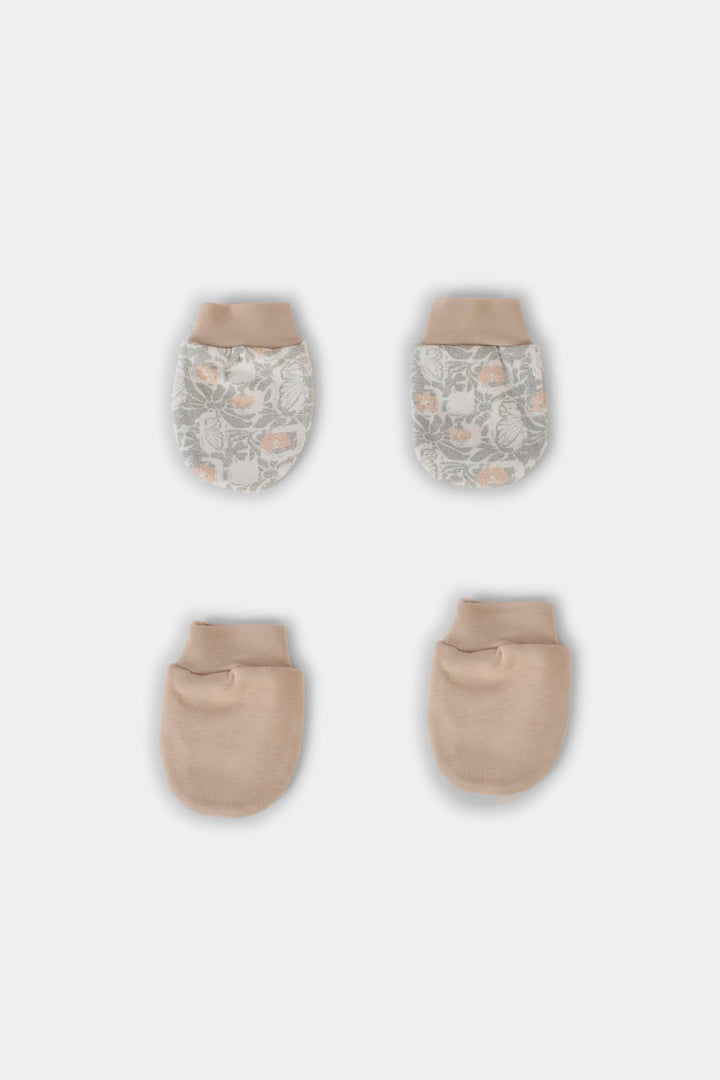 Printed Baby Mittens P/2 - Junior Egypt