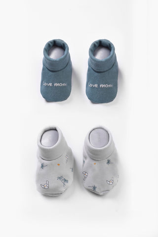 Printed Baby Slippers P/2