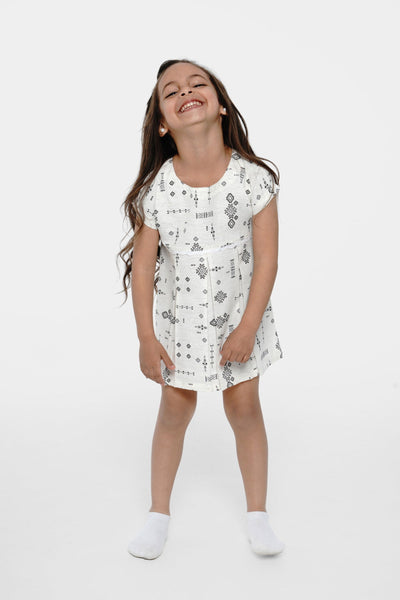 Printed Dress - Junior Egypt