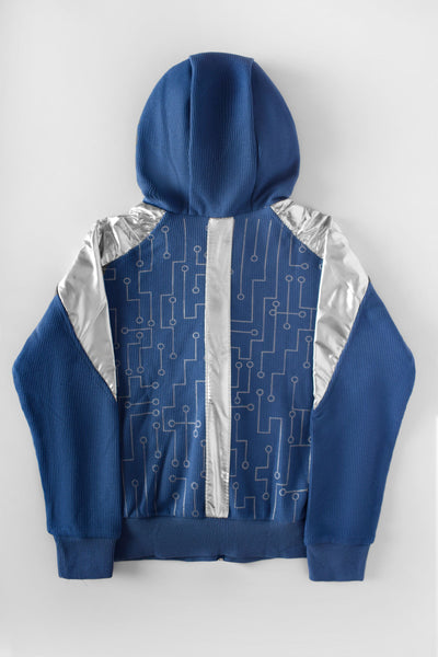 Printed Full Zip Up Hoodie Jacket - Junior Egypt
