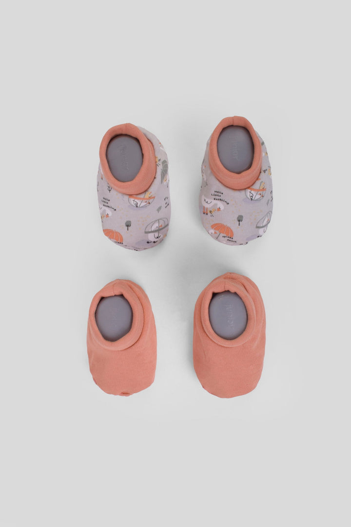 Printed Home Baby Slippers P/2 - Junior Egypt