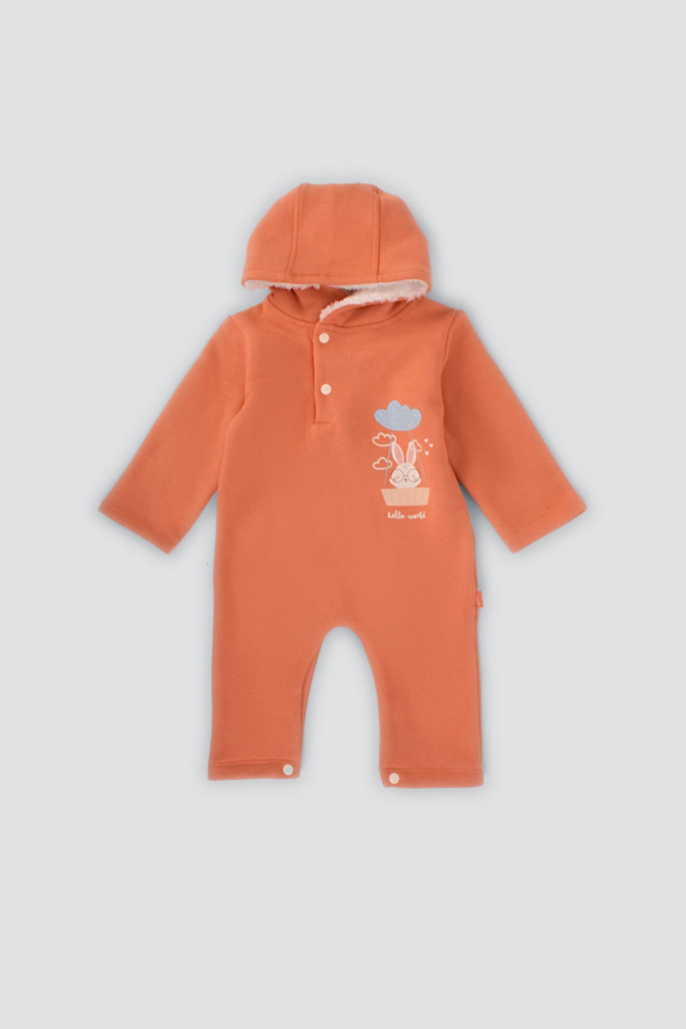 Printed Hooded Jumpsuit - Junior Egypt