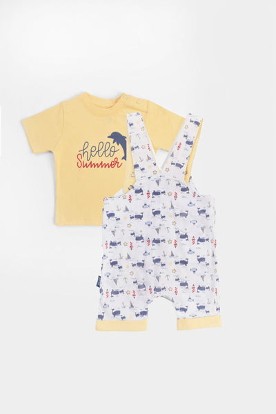 Printed Jumpsuit Set - Junior Egypt