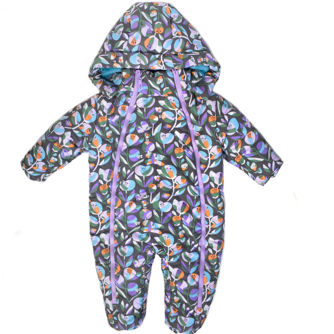 Printed Long Sleeve Zip up Jumpsuit - Junior Egypt