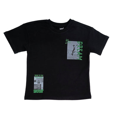 Printed Over Size T-Shirt - Junior Egypt