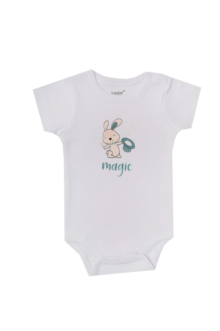 Printed Shirt Sleeve Bodysuit P/3 - Junior Egypt