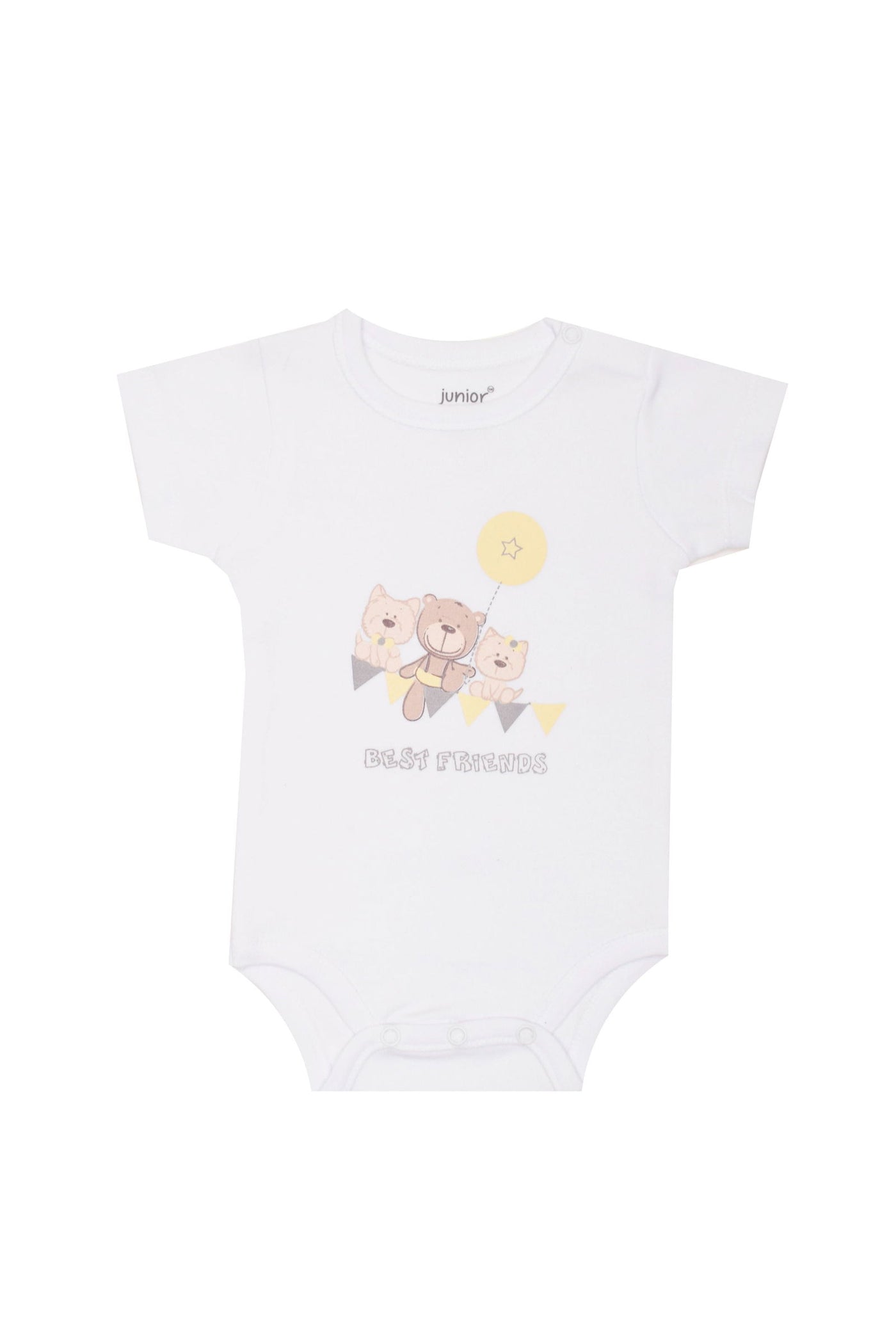 Printed Short Sleeve Bodysuit P/3 - Junior Egypt