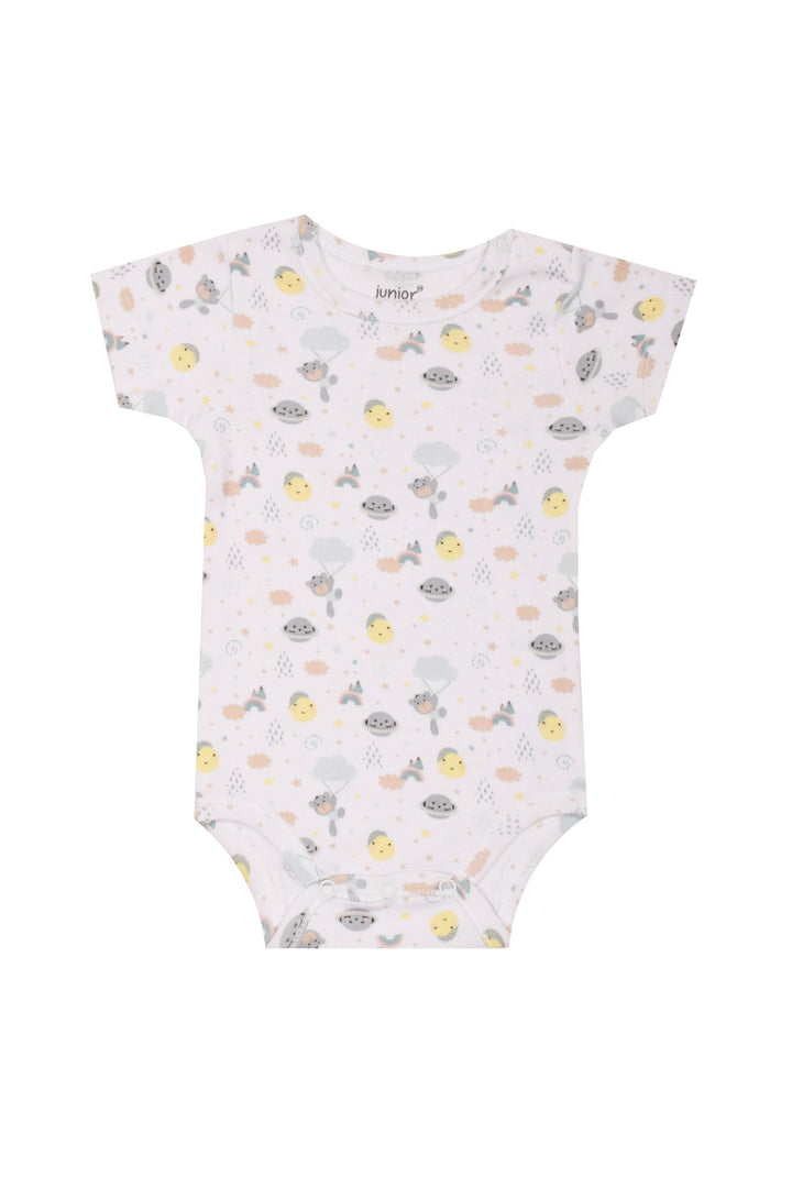 Printed Short Sleeve Bodysuit P/3 - Junior Egypt