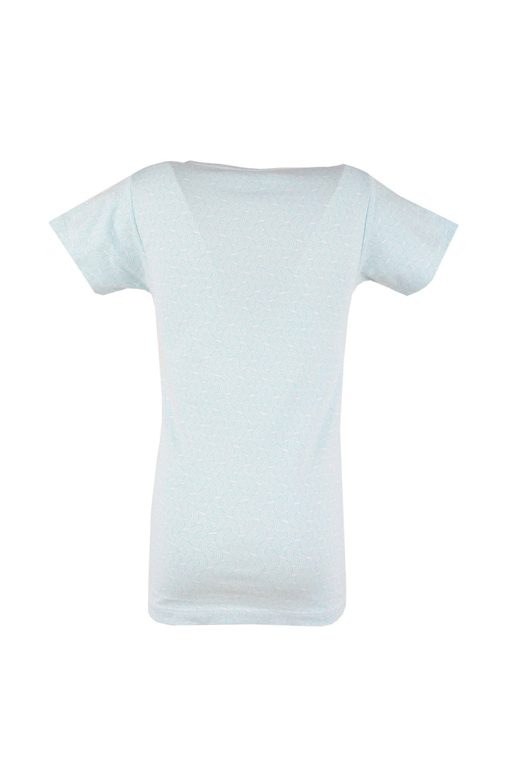 Printed Short Sleeve Flannel - Junior Egypt