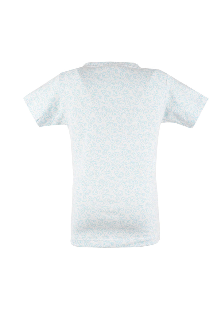 Printed Short Sleeve Flannel - Junior Egypt
