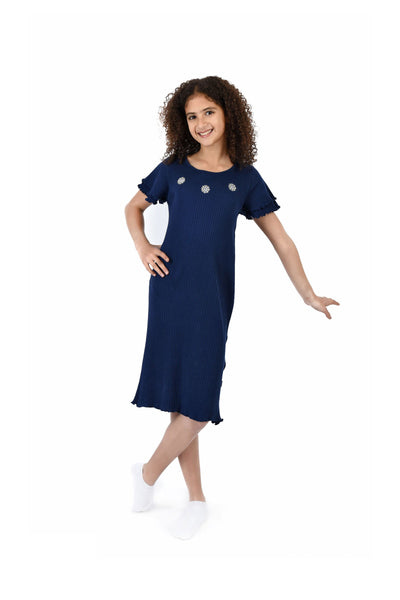 Printed Short Sleeve Jumpsuit - Junior Egypt