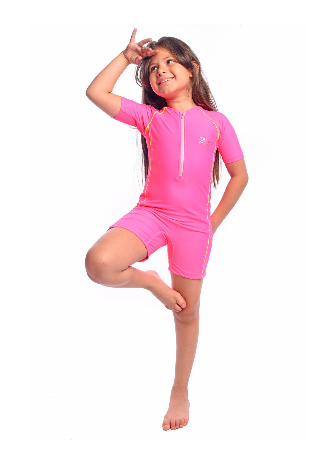 Printed Short Sleeve Swimwear - Junior Egypt