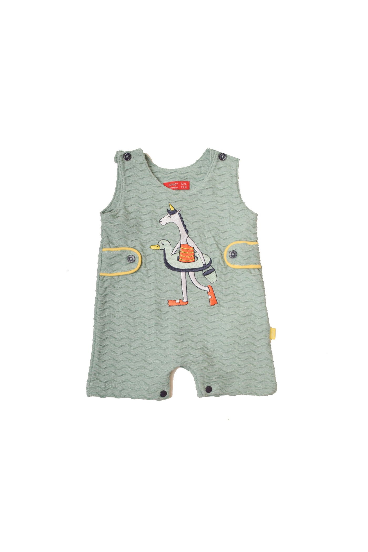 Printed Sleeveless Jumpsuit - Junior Egypt