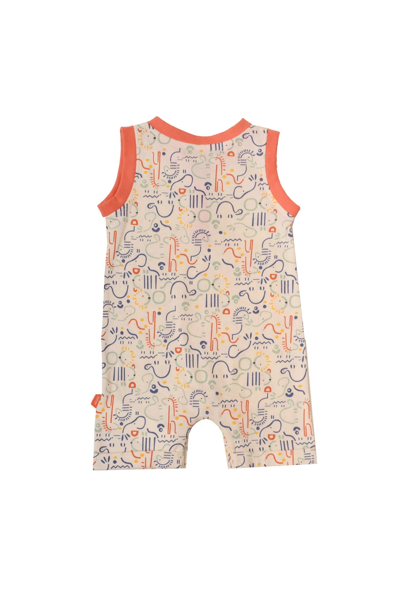 Printed Sleeveless Jumpsuit - Junior Egypt