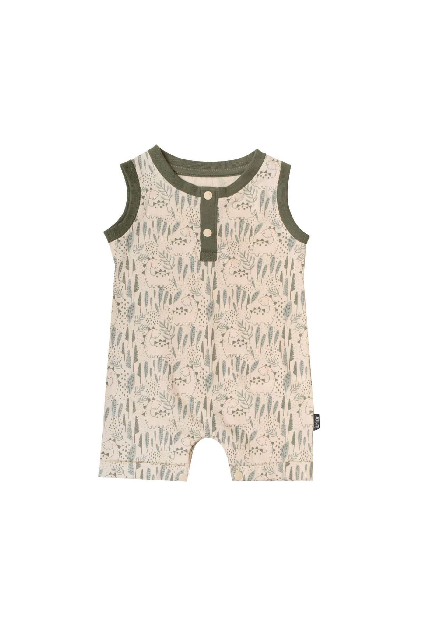 Printed Sleeveless Jumpsuit - Junior Egypt