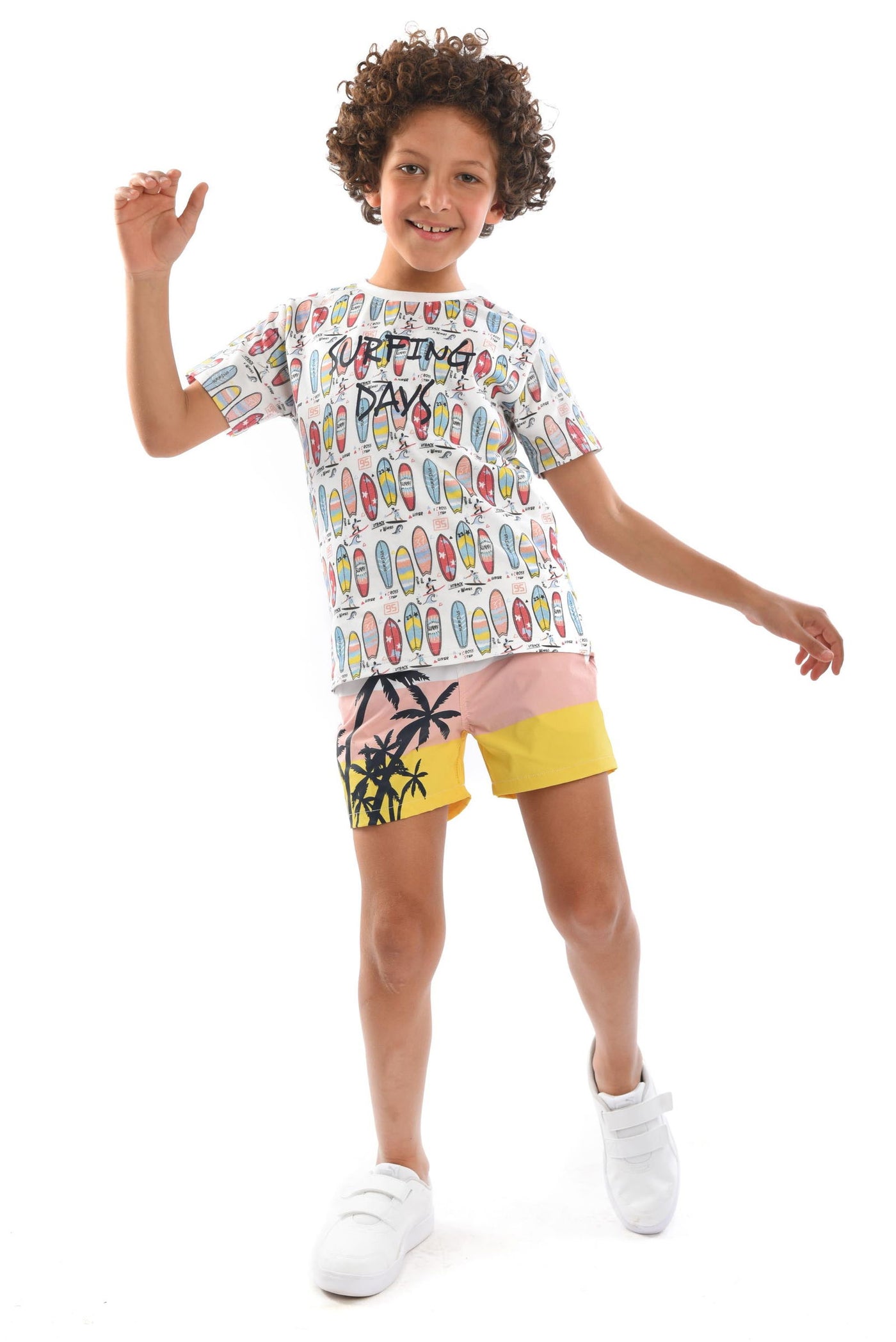 Printed Swim Short - Junior Egypt