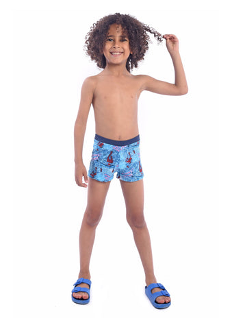 Printed Swimwear Short
