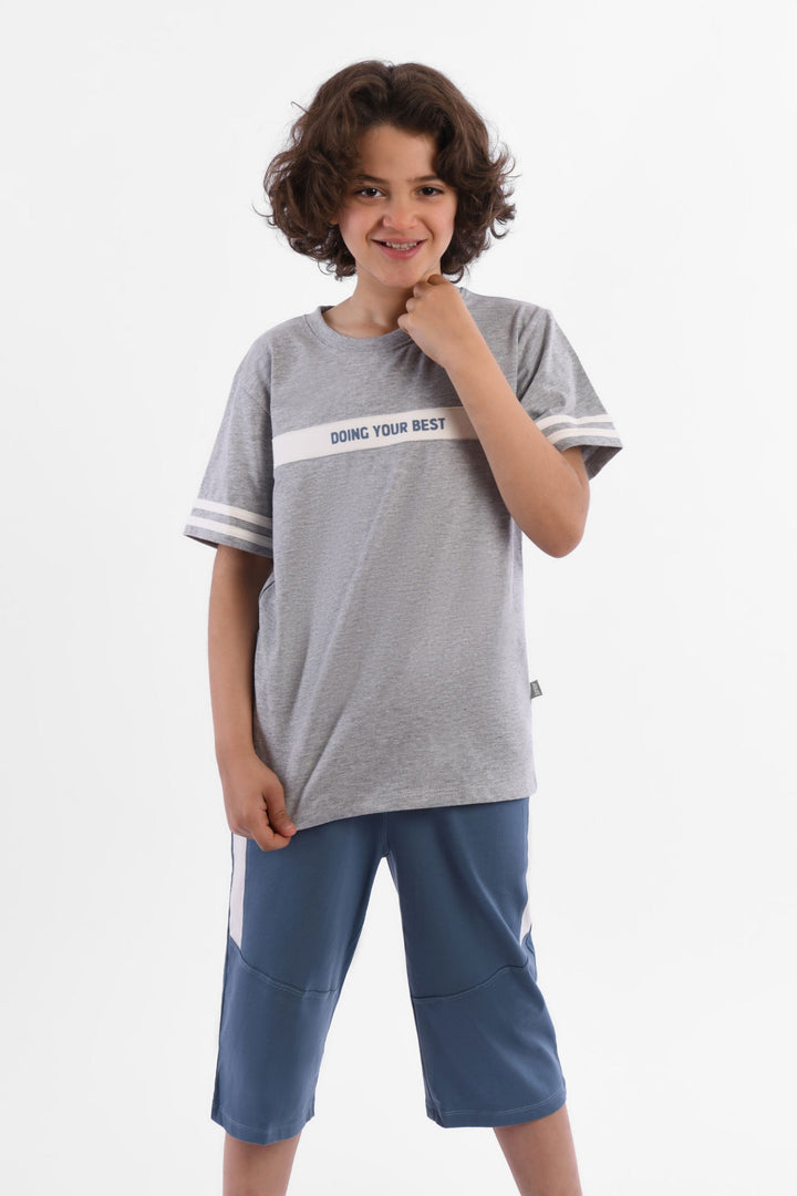 Printed pajamas Set - Junior Egypt