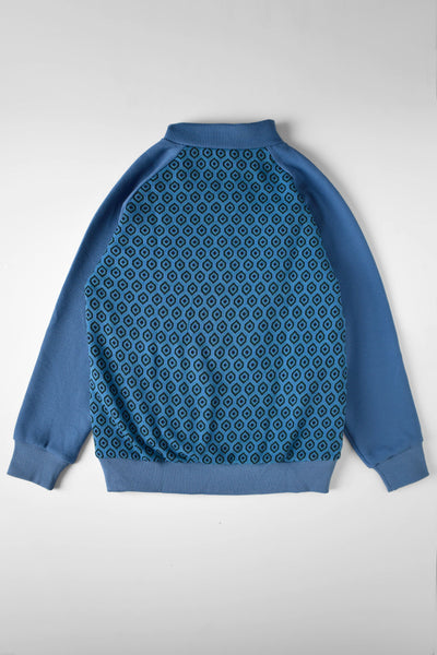 Round Long Sleeve Zip Up Sweat Shirt - Junior Egypt