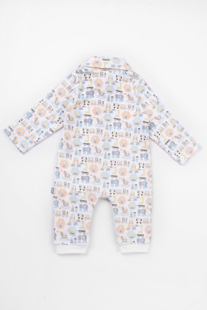 Round Printed Jumpsuit - Junior Egypt