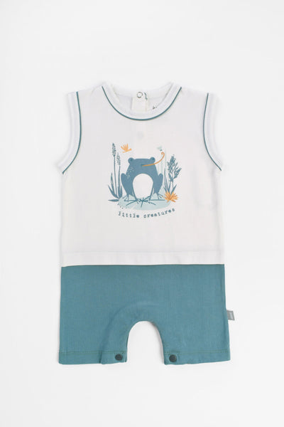 Round Printed Jumpsuit - Junior Egypt