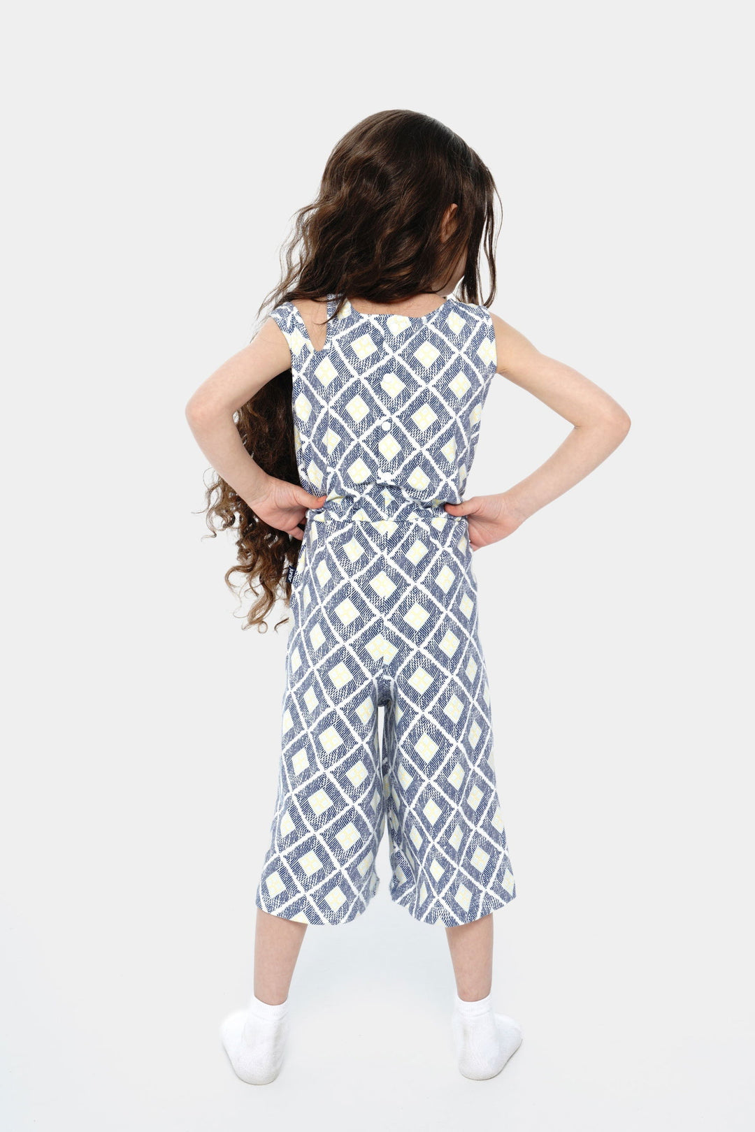 Round Printed Jumpsuit - Junior Egypt