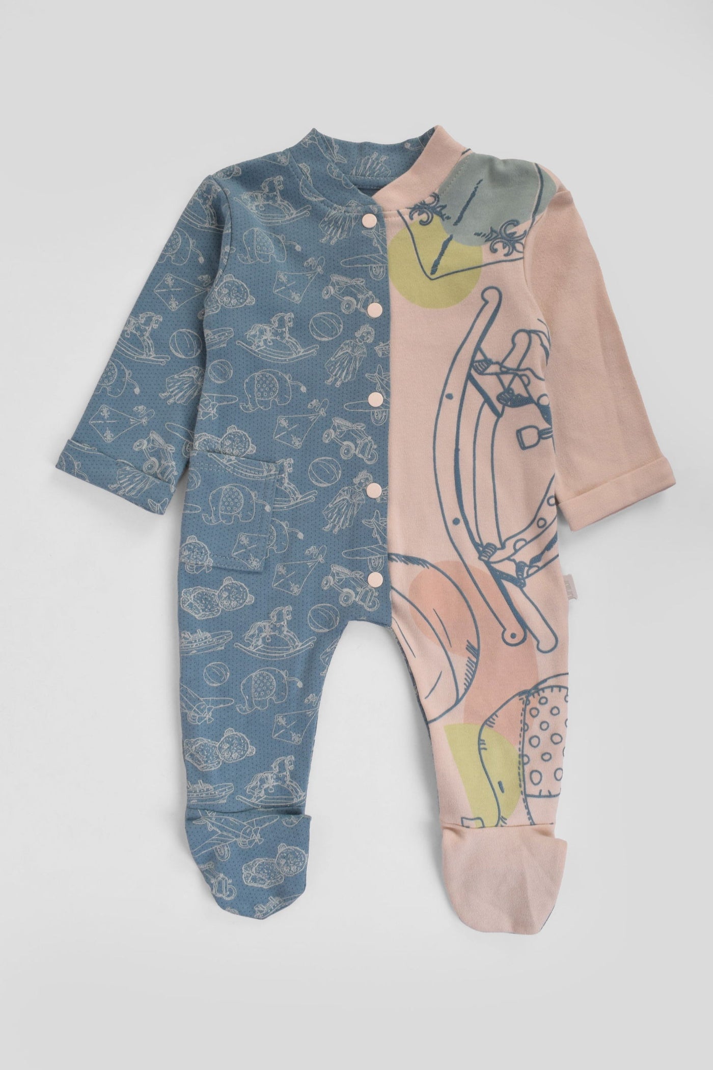 Round Printed Jumpsuit - Junior Egypt