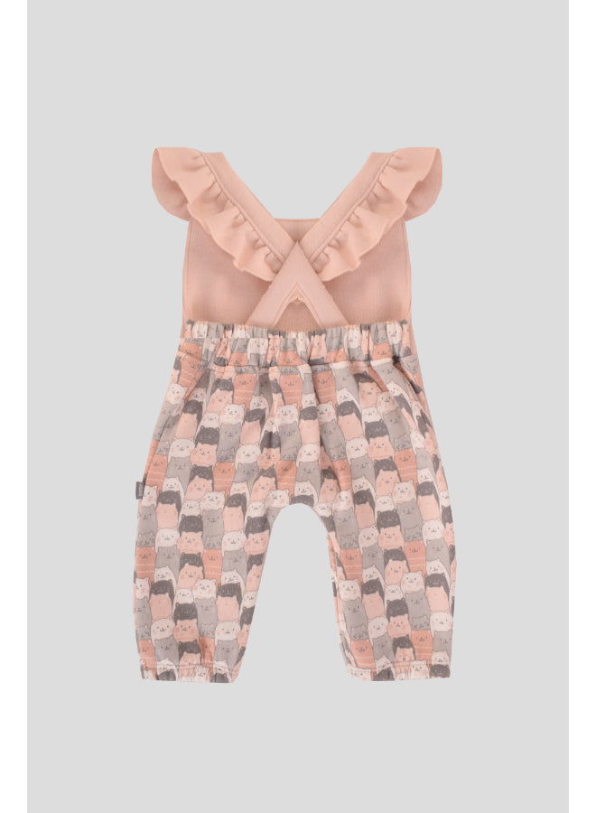 Round Printed Jumpsuit - Junior Egypt