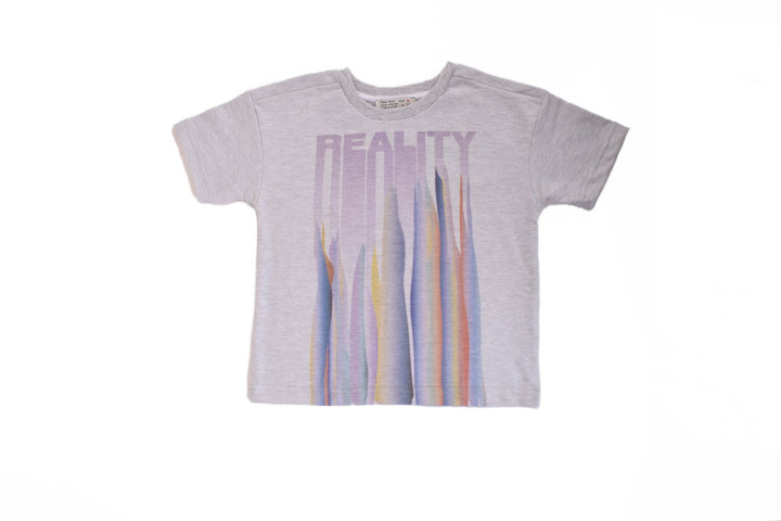 Round Printed Over Size T-Shirt - Junior Egypt