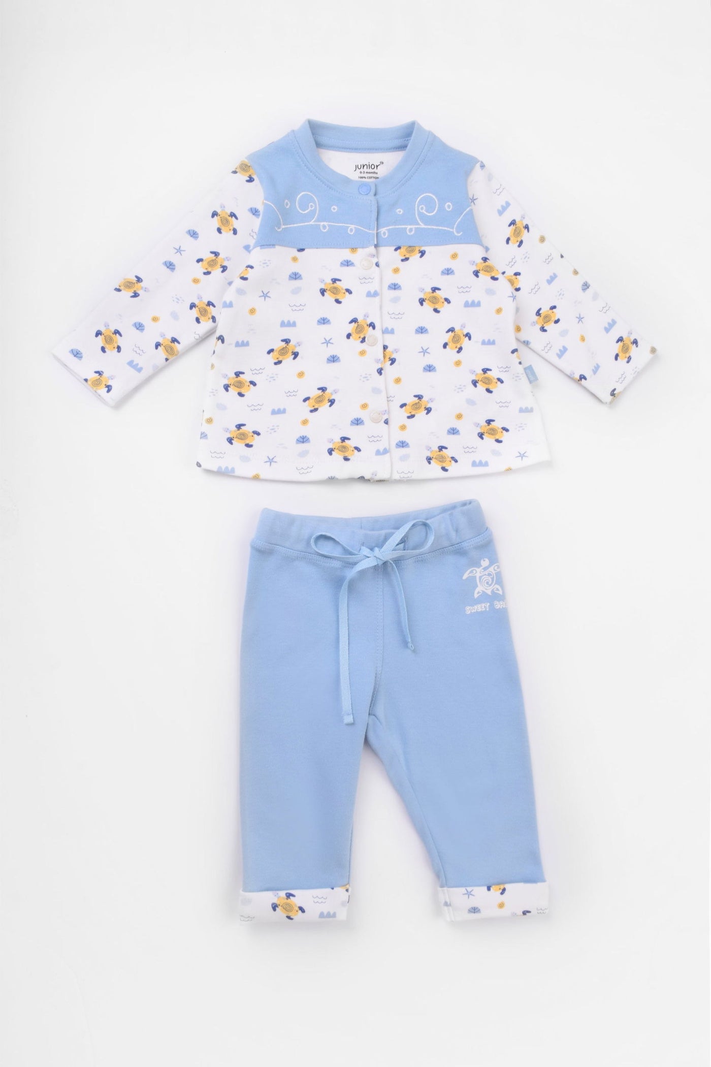 Round Printed Pajama Set - Junior Egypt