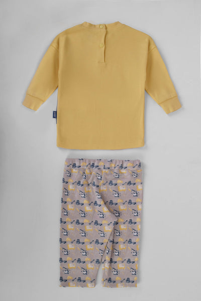 Round Printed Pajama Set - Junior Egypt