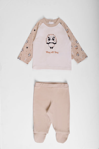 Round Printed Pajama Set - Junior Egypt