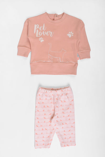 Round Printed Pajama Set - Junior Egypt