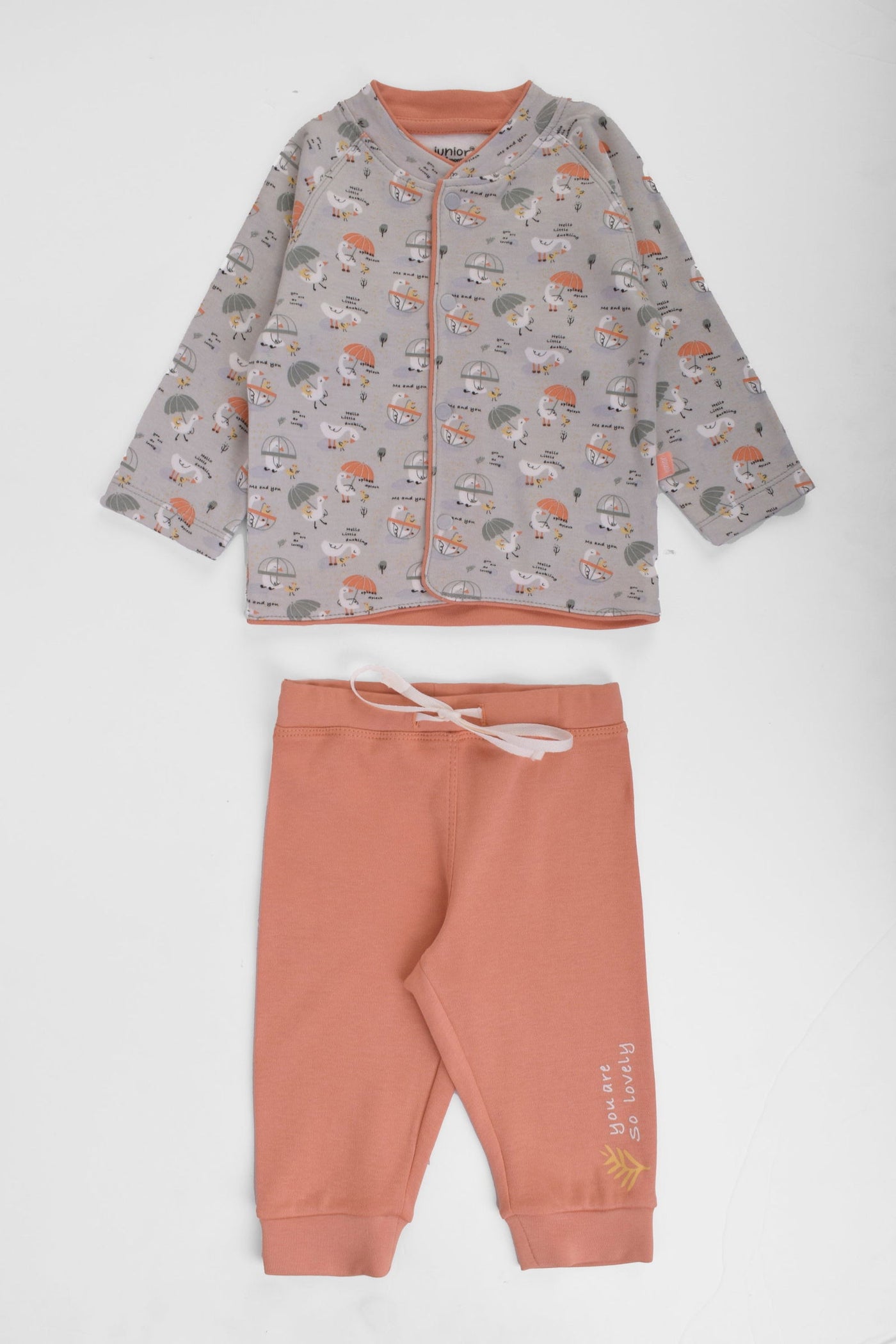 Round Printed Pajama Set - Junior Egypt