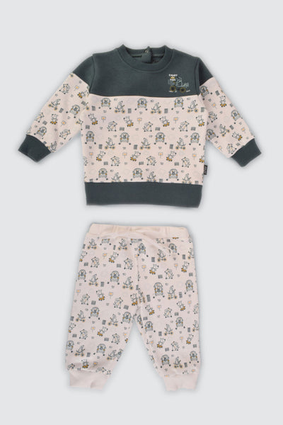 Round Printed Pajama Set - Junior Egypt