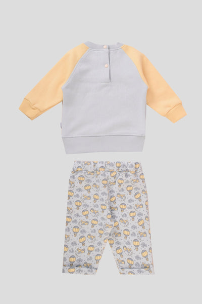 Round Printed Pajama Set - Junior Egypt