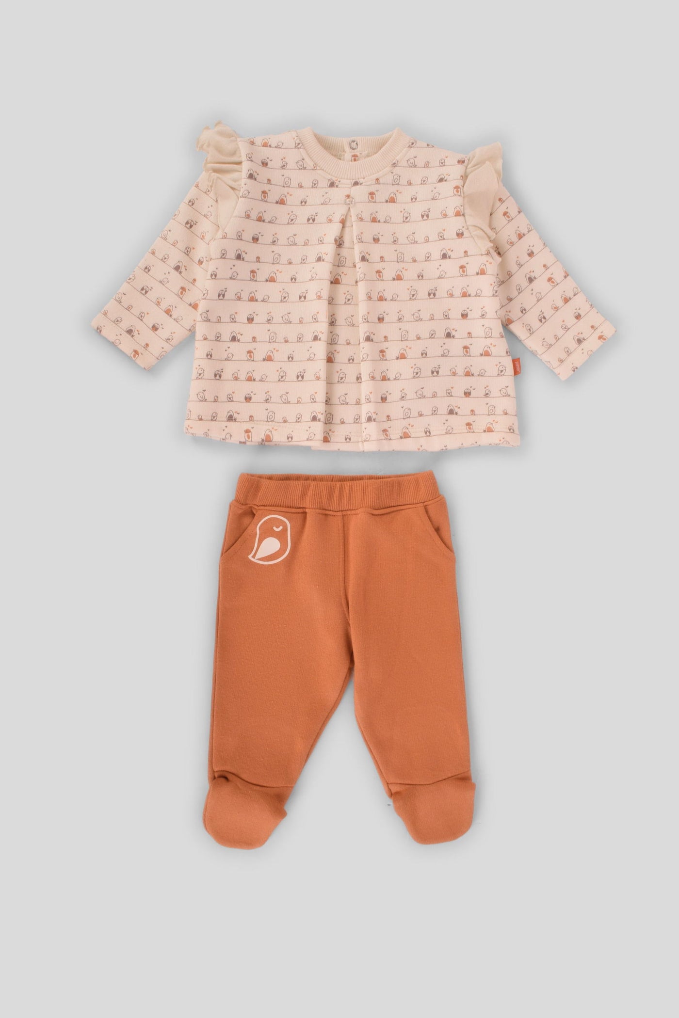 Round Printed Pajama Set - Junior Egypt