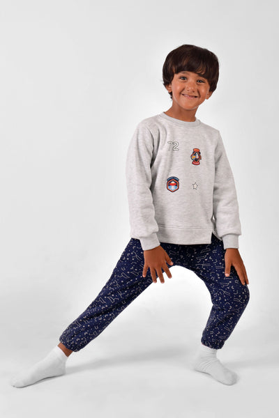 Round Printed Pajama Set - Junior Egypt