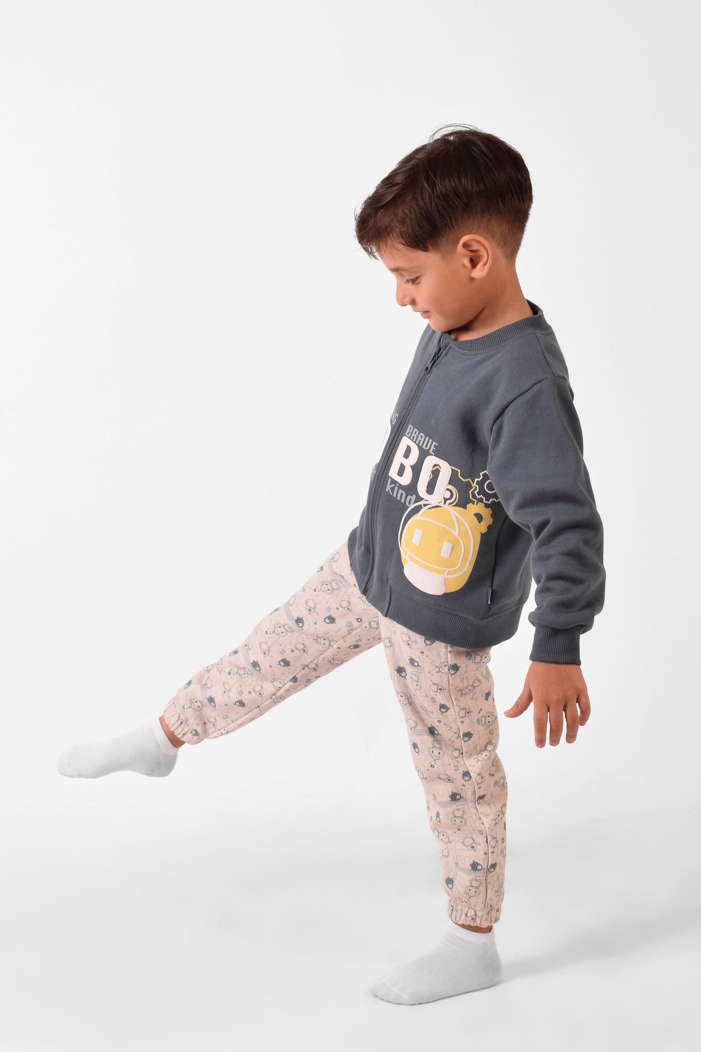 Round Printed Pajama Set - Junior Egypt