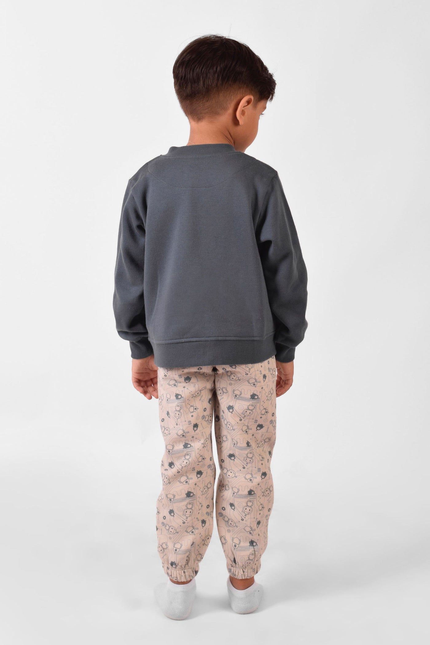 Round Printed Pajama Set - Junior Egypt